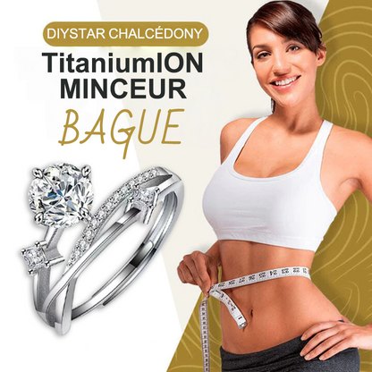 👩‍⚕️🔥 DERNIER JOUR -80% :👩‍⚕️ Bague de Magnétologie Lymphatique en Diamant CZTICLE®