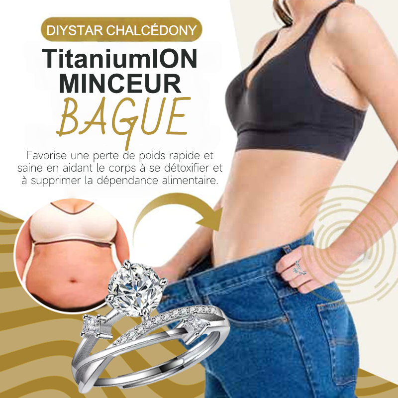 👩‍⚕️🔥 DERNIER JOUR -80% :👩‍⚕️ Bague de Magnétologie Lymphatique en Diamant CZTICLE®
