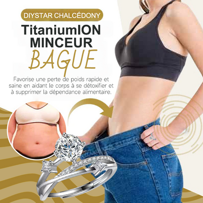 👩‍⚕️🔥 DERNIER JOUR -80% :👩‍⚕️ Bague de Magnétologie Lymphatique en Diamant CZTICLE®