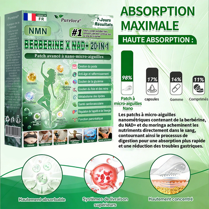 🇫🇷Pharmacie en ligne française🏥 p𝒖𝒓𝒆𝒍𝒐𝒓𝒂® NAD × 𝑬𝑮𝑪𝑮 20-𝒆𝒏-𝟏 𝐏𝐚𝙩𝙘𝙝 𝙈𝙞𝙘𝙧𝙤𝙣é𝙚𝒅𝒍𝒆 𝑨𝒗𝒂𝐧𝐜é 𝙉𝙖𝒏𝒐 (𝐔𝐧𝐞 𝐬𝐞𝐮𝐥𝐞 𝐟𝐨𝐢𝐬 𝐩𝐚𝐫 𝐣𝐨𝐮𝐫, 𝐜𝐡𝐚𝐧𝐠𝐞𝐦𝐞𝐧𝐭𝐬 𝐯𝐢𝐬𝐢𝐛𝐥𝐞𝐬 𝐞𝐧 𝟕 𝐣𝐨𝐮𝐫𝐬) ✅𝐏𝐨𝐮𝐫 𝐥’𝐨𝐛é𝐬𝐢𝐭é, 🅟🅔🅐🅤 🅡🅔🅛â🅒🅗é🅔,𝐝𝐢𝐚𝐛è𝐭𝐞, 𝐚𝐩𝐧é𝐞 𝐝𝐮 𝐬𝐨𝐦𝐦𝐞𝐢𝐥, 𝐩𝐫𝐨𝐛𝐥è𝐦𝐞𝐬 𝐚𝐫𝐭𝐢𝐜𝐮𝐥𝐚𝐢𝐫𝐞𝐬, 𝐞𝐭 𝐛𝐢𝐞𝐧 𝐩𝐥𝐮𝐬