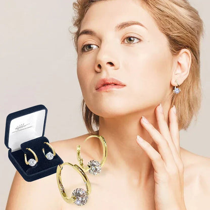 🔥 DERNIER JOUR – 80 % DE RÉDUCTION ✨ CZTICLE® Boucles d’oreilles lymphatiques de magnétothérapie au germanium