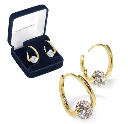 🔥 DERNIER JOUR – 80 % DE RÉDUCTION ✨ CZTICLE® Boucles d’oreilles lymphatiques de magnétothérapie au germanium