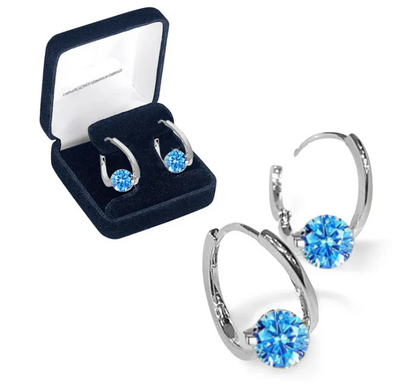 🔥 DERNIER JOUR – 80 % DE RÉDUCTION ✨ CZTICLE® Boucles d’oreilles lymphatiques de magnétothérapie au germanium