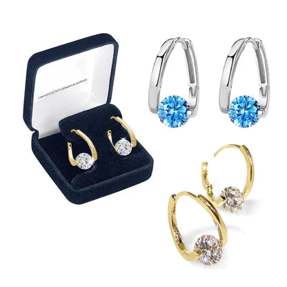 🔥 DERNIER JOUR – 80 % DE RÉDUCTION ✨ CZTICLE® Boucles d’oreilles lymphatiques de magnétothérapie au germanium
