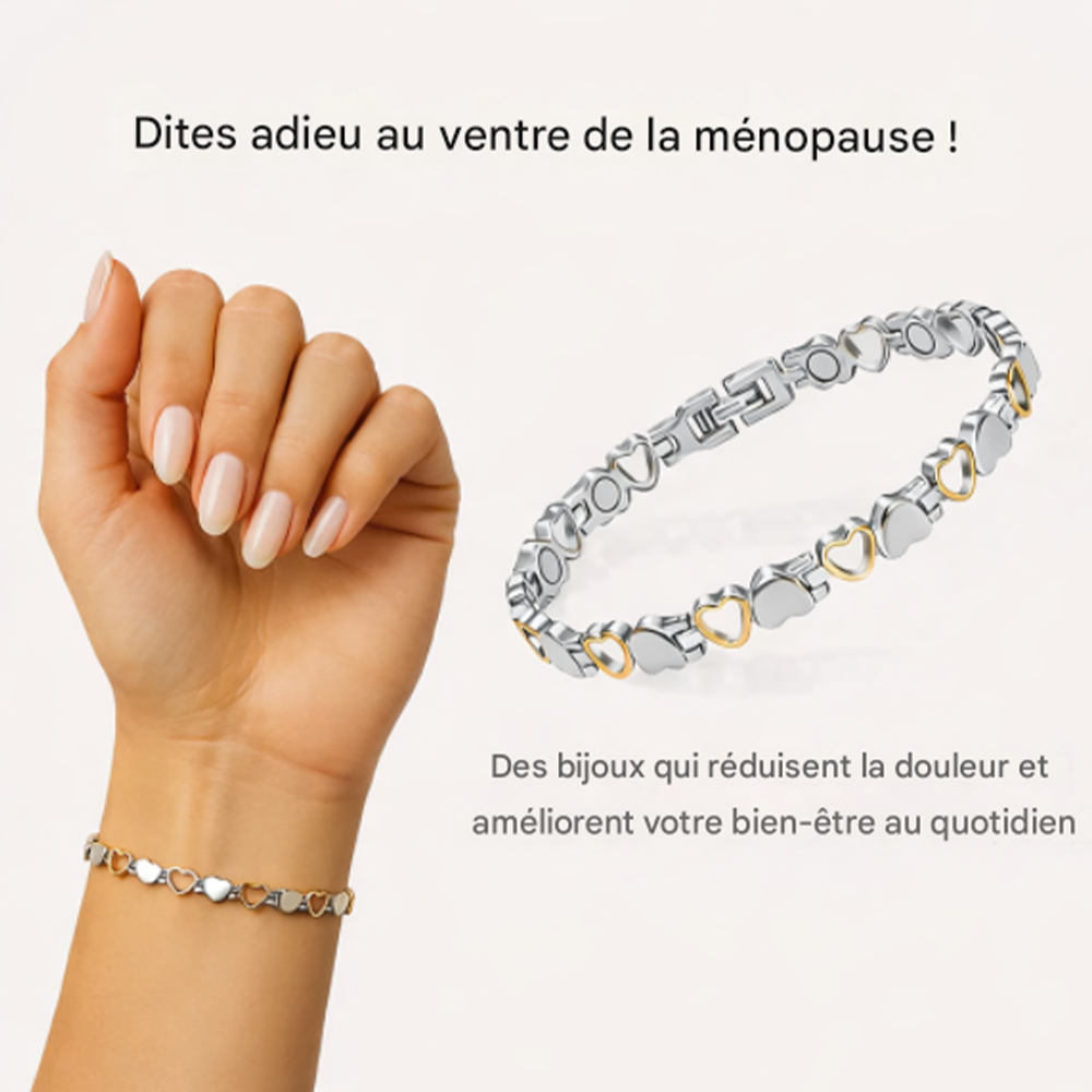 ⛓CZTICLE® Bracelet Magnétique Bien-Être ✨Relaxation · Meilleur Sommeil · Équilibre Intérieur