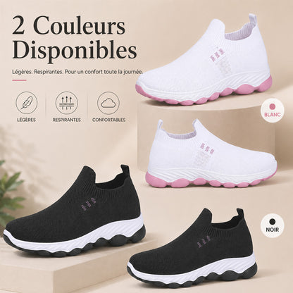 🔥 Meilleure Vente 2026 🏆 Chaussures Femme en Maille Respirante – Légères, Antidérapantes & Ultra Confortables 👟 Dernier Jour : -80 %