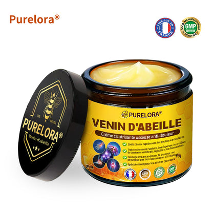 Purelora® Venin d'abeille Crème cicatrisante osseuse Pain-Relief 🐝🐝(Spécialement conçu pour les personnes âgées & Recommandé par Chirurgien)