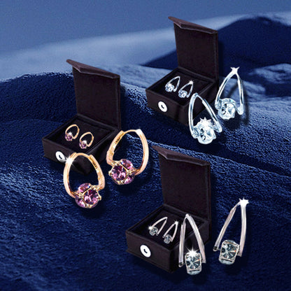 💠CZTICLE® Lymphvity MagneTherapy Boucles d’Oreilles en Germanium