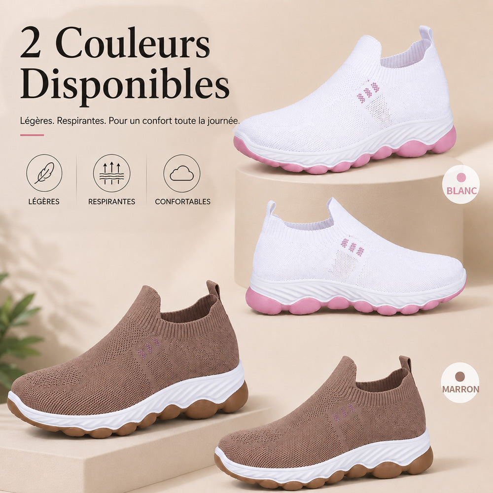 🔥 Meilleure Vente 2026 🏆 Chaussures Femme en Maille Respirante – Légères, Antidérapantes & Ultra Confortables 👟 Dernier Jour : -80 %