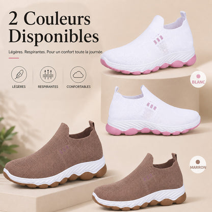 🔥 Meilleure Vente 2026 🏆 Chaussures Femme en Maille Respirante – Légères, Antidérapantes & Ultra Confortables 👟 Dernier Jour : -80 %