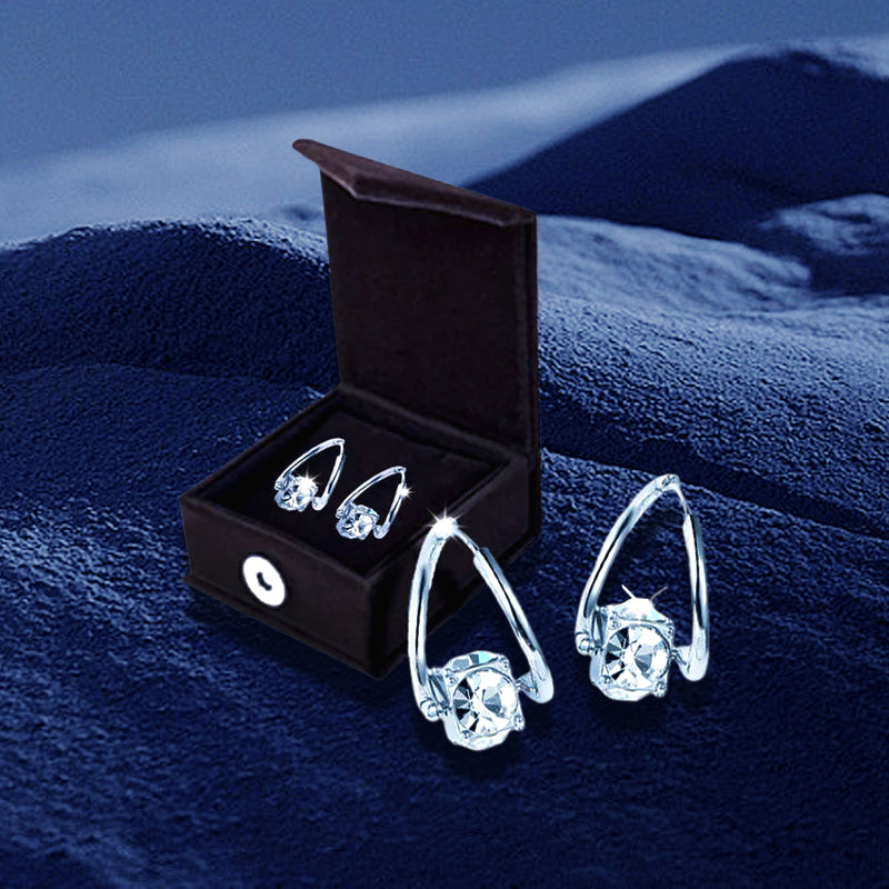 💠CZTICLE® Lymphvity MagneTherapy Boucles d’Oreilles en Germanium