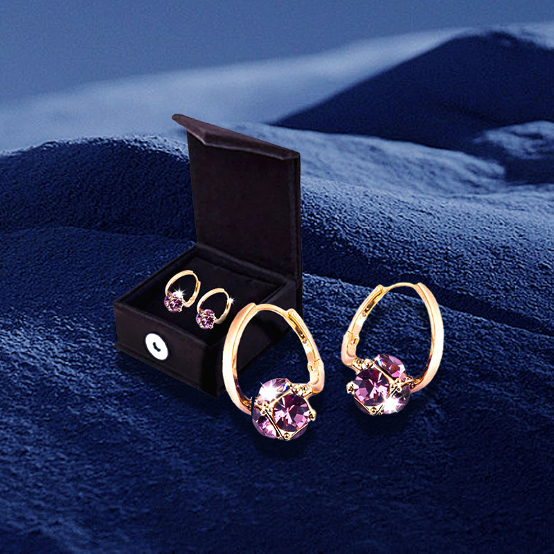 💠CZTICLE® Lymphvity MagneTherapy Boucles d’Oreilles en Germanium