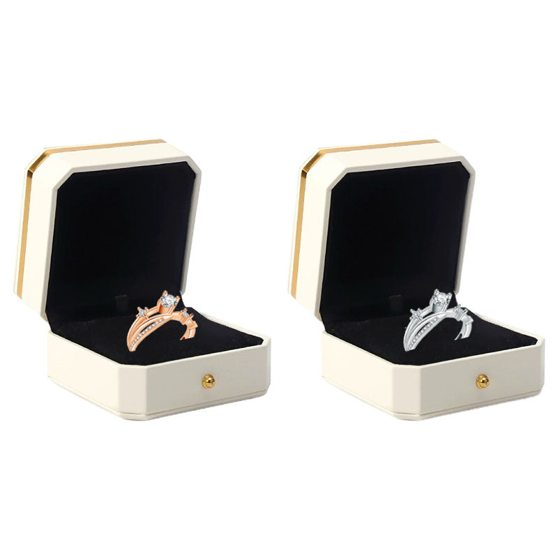 👩‍⚕️🔥 DERNIER JOUR -80% :👩‍⚕️ Bague de Magnétologie Lymphatique en Diamant CZTICLE®