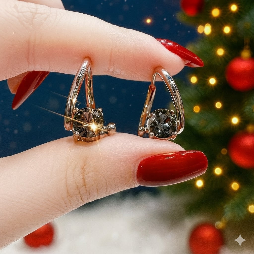 💠CZTICLE® Lymphvity MagneTherapy Boucles d’Oreilles en Germanium