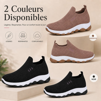 🔥 Meilleure Vente 2026 🏆 Chaussures Femme en Maille Respirante – Légères, Antidérapantes & Ultra Confortables 👟 Dernier Jour : -80 %