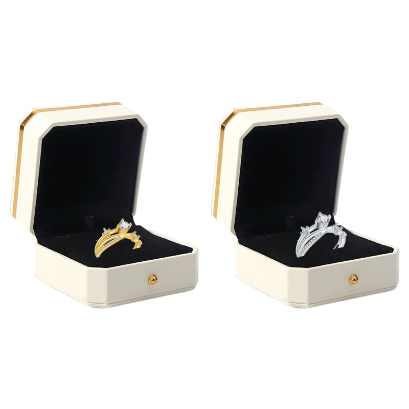 👩‍⚕️🔥 DERNIER JOUR -80% :👩‍⚕️ Bague de Magnétologie Lymphatique en Diamant CZTICLE®