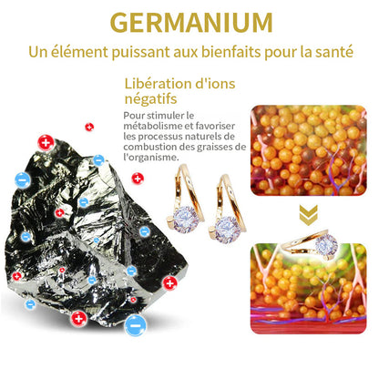 🔥 DERNIER JOUR – 80 % DE RÉDUCTION ✨ CZTICLE® Boucles d’oreilles lymphatiques de magnétothérapie au germanium
