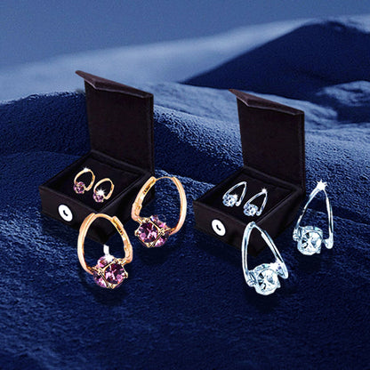 💠CZTICLE® Lymphvity MagneTherapy Boucles d’Oreilles en Germanium