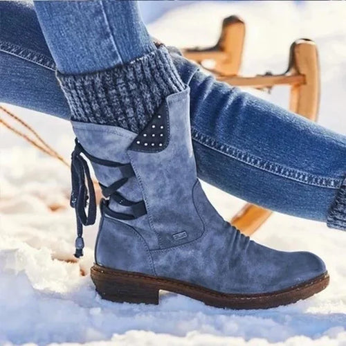 🔥 DERNIER JOUR -80 % ✨ Bottes d’hiver orthopédiques pour femmes avec doublure chaude en laine & soutien de la voûte plantaire ✅