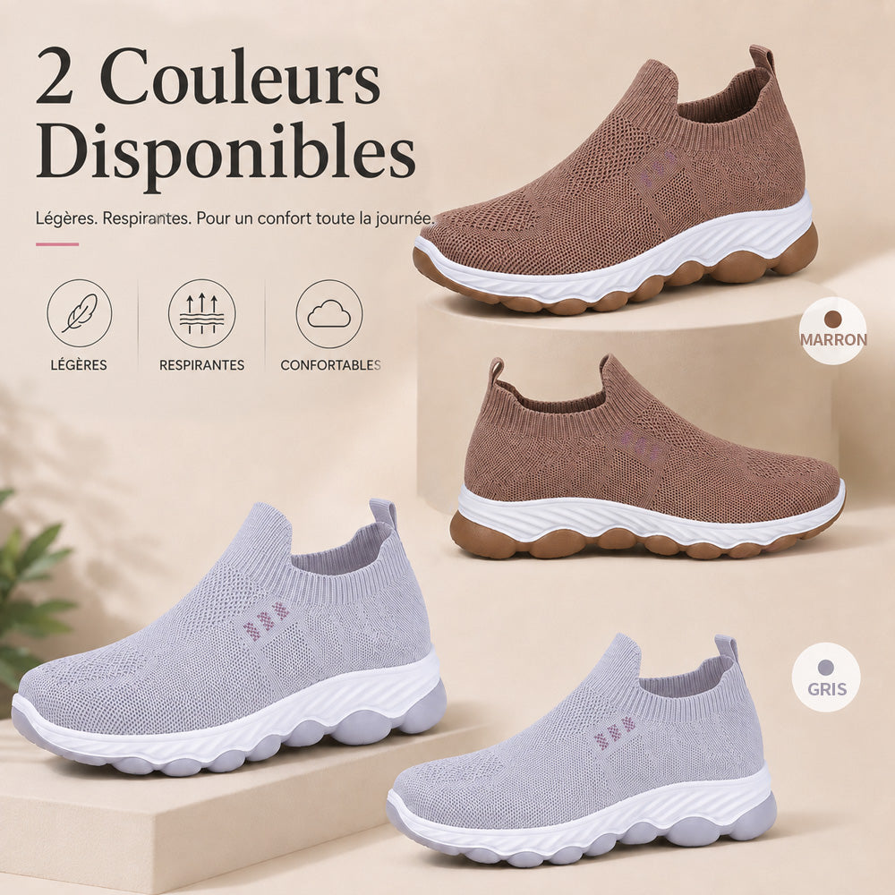 🔥 Meilleure Vente 2026 🏆 Chaussures Femme en Maille Respirante – Légères, Antidérapantes & Ultra Confortables 👟 Dernier Jour : -80 %