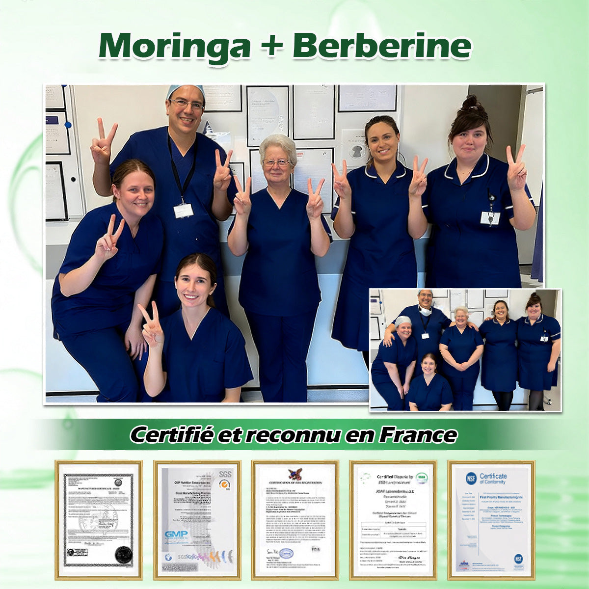 Magasin Officiel |  Healrize® Moringa & Bérbérine 10-en-1 Patch Nanomicro-aiguilles Avancé👩‍⚕️ (Une application quotidienne, résultats visibles en 7 jours)🌼 Obésité, Diabète, Apnée du sommeil, Problèmes articulaires