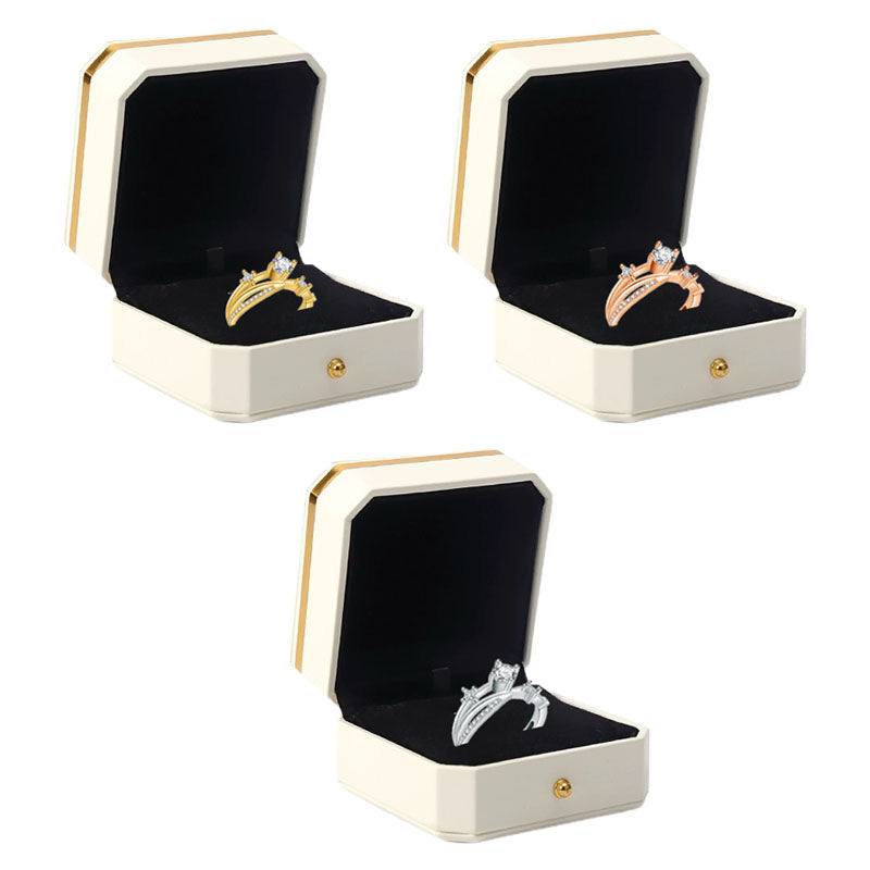 👩‍⚕️🔥 DERNIER JOUR -80% :👩‍⚕️ Bague de Magnétologie Lymphatique en Diamant CZTICLE®