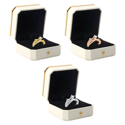 👩‍⚕️🔥 DERNIER JOUR -80% :👩‍⚕️ Bague de Magnétologie Lymphatique en Diamant CZTICLE®