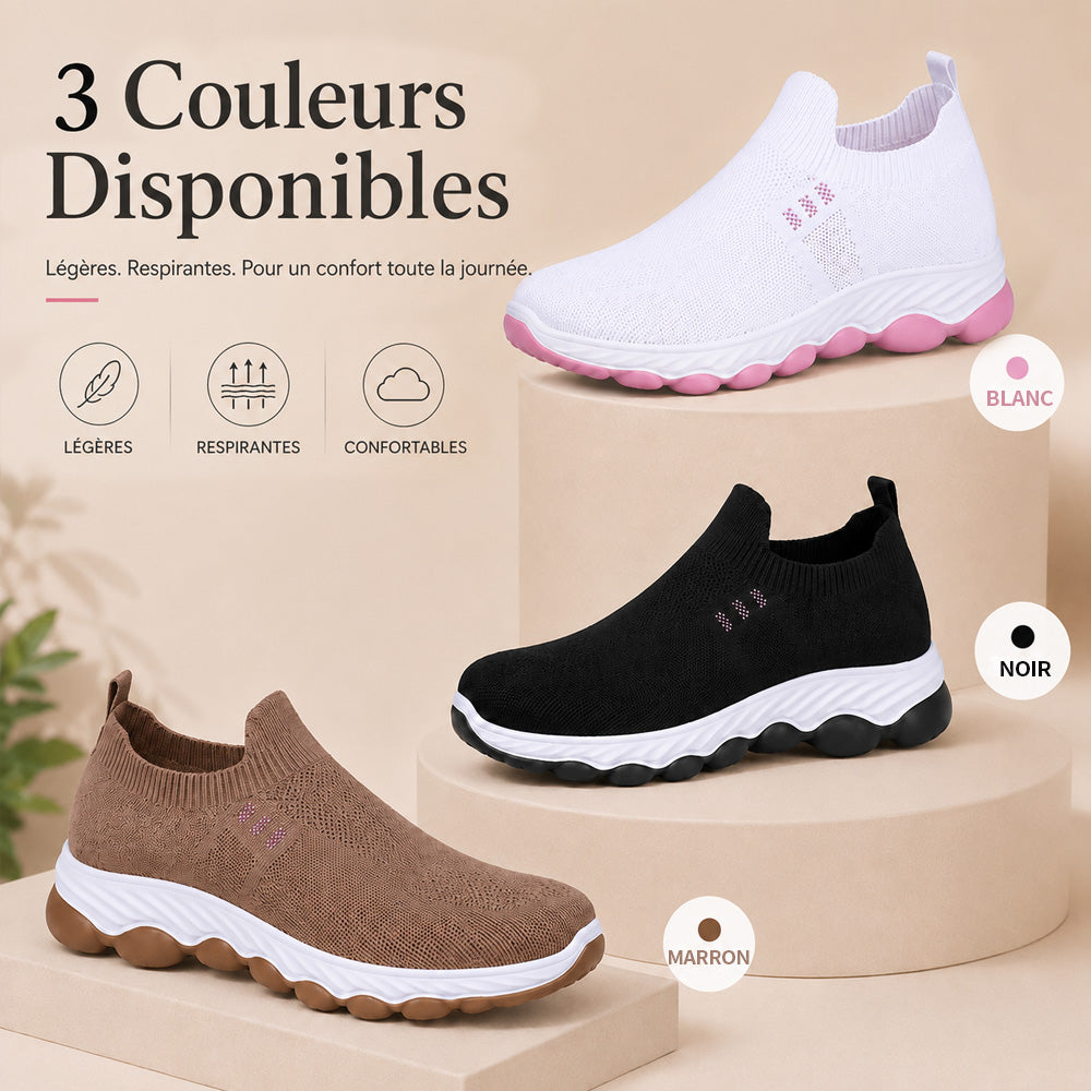 🔥 Meilleure Vente 2026 🏆 Chaussures Femme en Maille Respirante – Légères, Antidérapantes & Ultra Confortables 👟 Dernier Jour : -80 %