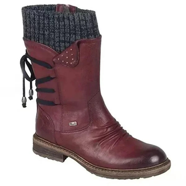 🔥 DERNIER JOUR -80 % ✨ Bottes d’hiver orthopédiques pour femmes avec doublure chaude en laine & soutien de la voûte plantaire ✅