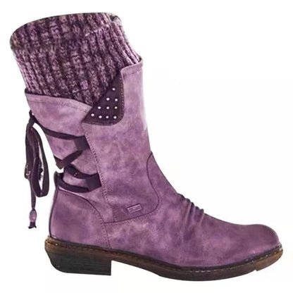 🔥 DERNIER JOUR -80 % ✨ Bottes d’hiver orthopédiques pour femmes avec doublure chaude en laine & soutien de la voûte plantaire ✅